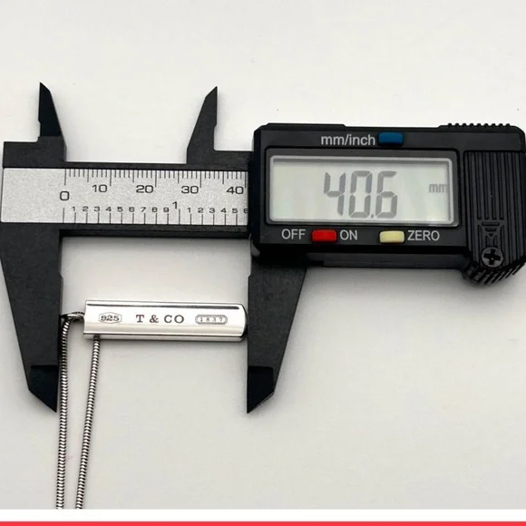 Tiffany & Co. Silver Bar Necklace - Picture 7 of 8